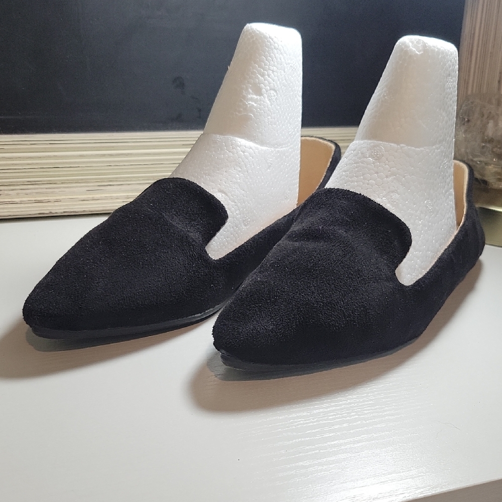 Black Suede Loafers